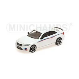 Minichamps 870027006 BMW M2 2016 Car, White - Busch_870027006