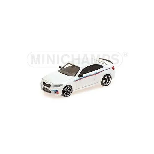Busch_870027006-Minichamps 870027006 Voiture BMW M2 2016, blanche