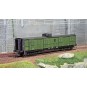 VB-347-Ree Modeles VB347 Bogie van, ex-PLM, PLM green, lookout and ladder, SNCF