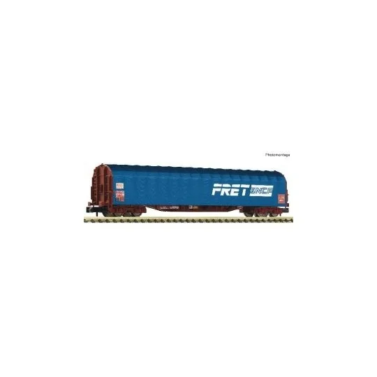 Fle_6660144-SNCF Rils type "FRET" sliding tarpaulin wagon, Era V - Fleischmann 6660144
