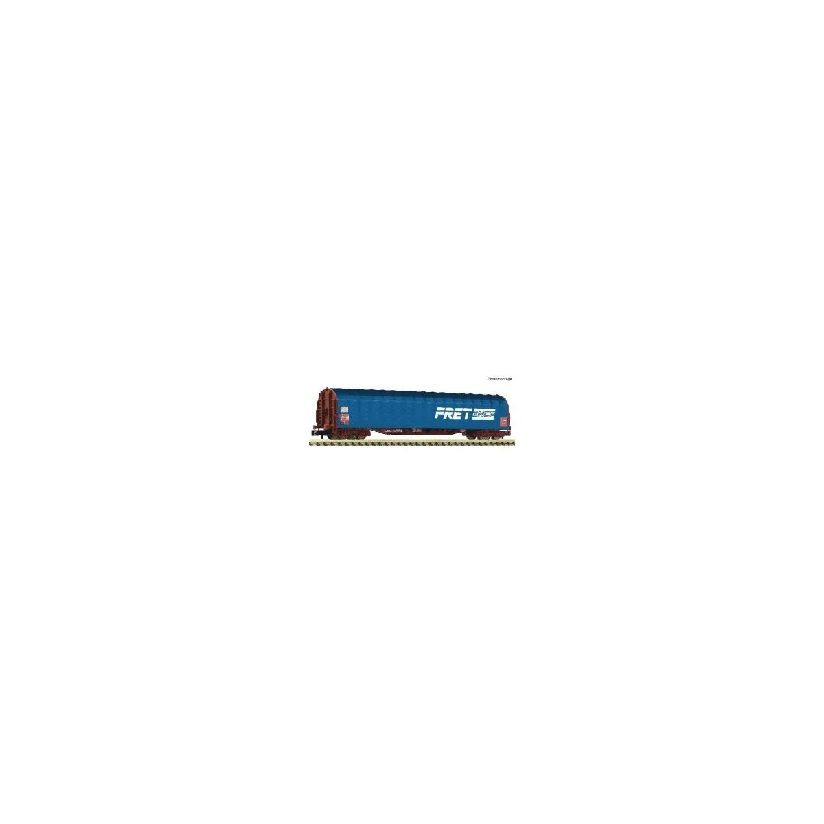 Wagon à bâches coulissantes type Rils « FRET » SNCF - N 1/160 - Fle...