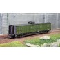 VB-349-Ree Modeles VB349 Bogie van, ex-PLM, green 306, lookout and ladder, SNCF