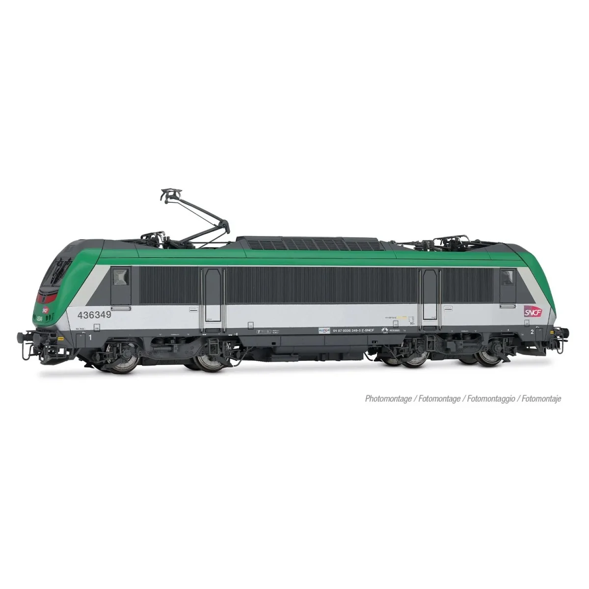 Locomotive électrique SNCF BB 436300 FRET digital sonore - Jouef HJ...