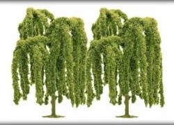 Busch 6650 Weeping Willows x 2