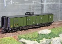 Ree Modeles VB350 Bogie Van, ex-PLM, green 306, lookout post, SNCF ...