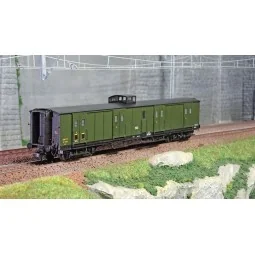 Ree Modeles VB350 Bogie Van, ex-PLM, green 306, lookout post, SNCF ...