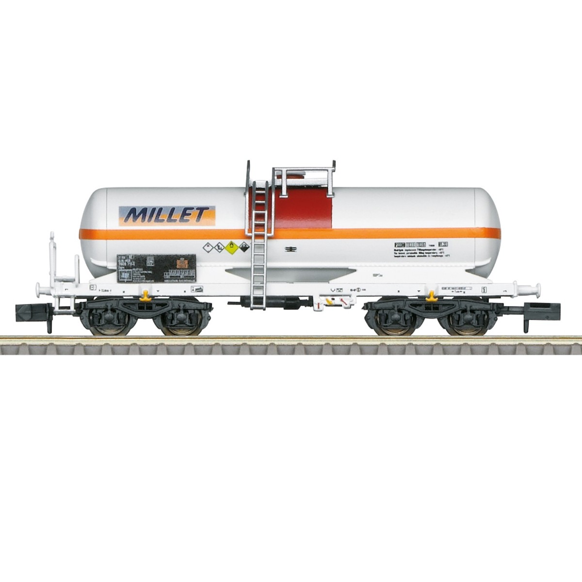 Chemical tank wagon with bogies "Millet" - Trix 18979 - N