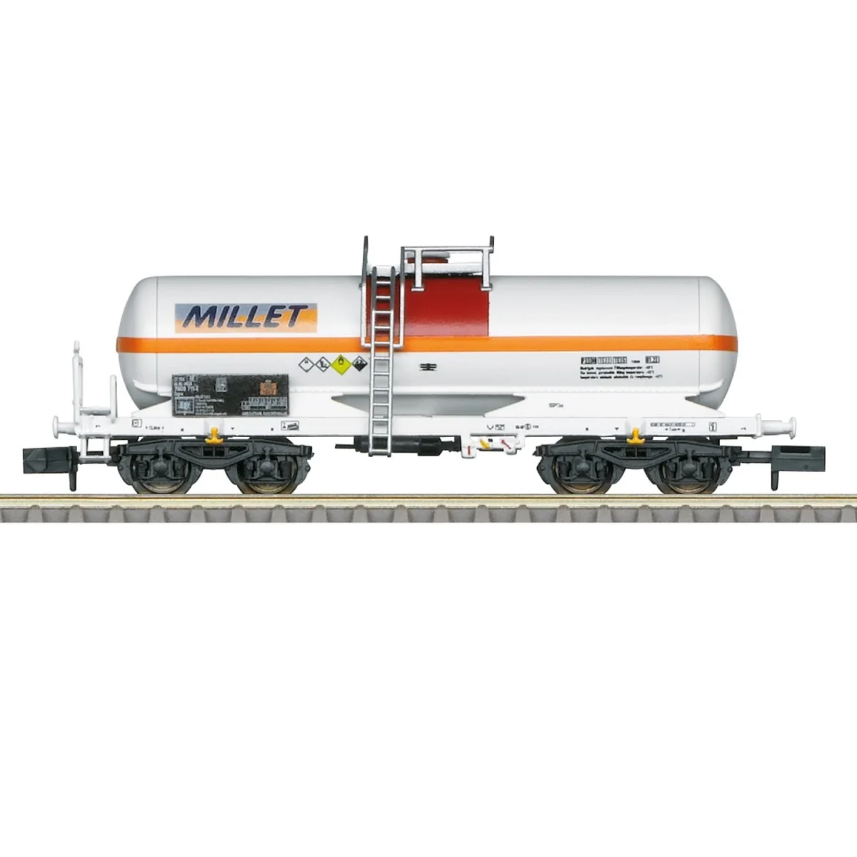 Chemical tank wagon with bogies "Millet" - Trix 18979 - N