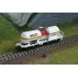 Trix_18979-Chemical tank wagon with bogies "Millet" - Trix 18979 - N