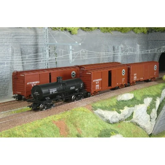 Southern Pacific freight car box set - Märklin 45667 MARKLIN_45667-Southern Pacific freight car box set - Märklin 45667