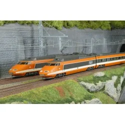TGV SNCF PSE set no. 112 CFF 5 elements, digital sound - REE Modèle...