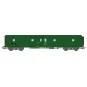 Ree Modeles VB355 Bogie van, ex-PLM, metallic, green 301, SNCF, wor... VB-355-Ree Modeles VB355 Bogie van, ex-PLM, metallic, green 301, SNCF, working lights