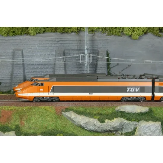Coffret TGV SNCF PSE n°112 CFF 5 éléments, digital sonore - REE Mod... TGV-008.S-Coffret TGV SNCF PSE n°112 CFF 5 éléments, digital sonore - REE Modèles TGV008S, HO 1/87