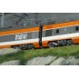 TGV SNCF PSE set no. 112 CFF 5 elements, digital sound - REE Modèle... TGV-008.S-TGV SNCF PSE set no. 112 CFF 5 elements - REE Modèles TGV008, HO 1/87 - TGV-008.S