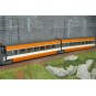 SNCF TGV PSE carriage set, trainset no. 112, SBB, 2 units R3 R7 -... TGV-010-Ree Modeles TGV007 Set of 2 TGV PSE Intermediate Cars Original Trainset, R3 + R7 Trailers - TGV-010