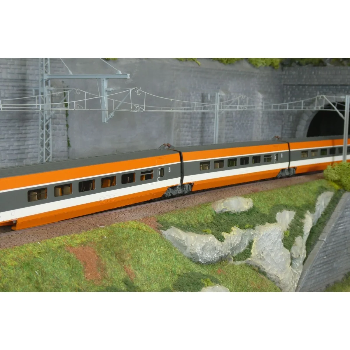 Coffret de remorques TGV SNCF PSE rame n°112 CFF 3 éléments R2 R5 R...