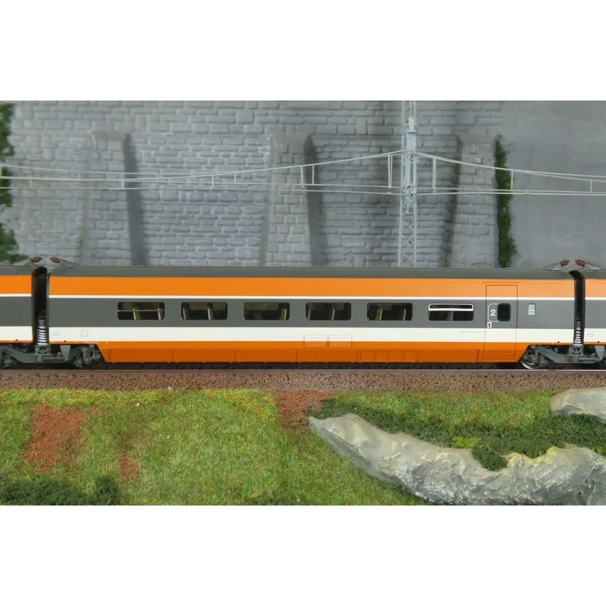Coffret de remorques TGV SNCF PSE rame n°112 CFF 3 éléments R2 R5 R...