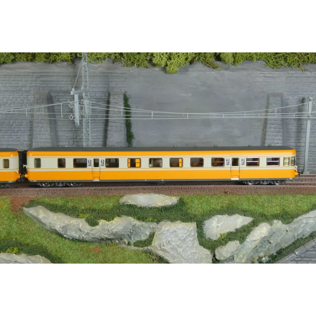 Ree Modeles MB262 Autorail RGP 1 X 2732, orange béton, SNCF, LYON-V...