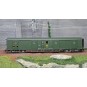 VB-356-Ree Modeles VB356 Bogie van, ex-PLM, metallic, green 301, SNCF, working lights