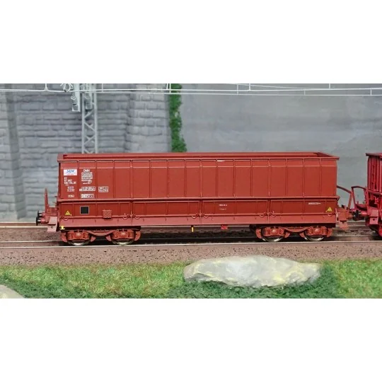Lsm_30805-Ls Models 30805 Set de 2 wagons tombereaux, SNCF, DMH rouge UIC, VTG / SOGEWAG
