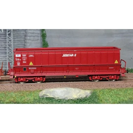 Lsm_30805-LS Models 30805 Set of 2 open wagons, SNCF, DMH red UIC, VTG / SOGEWAG