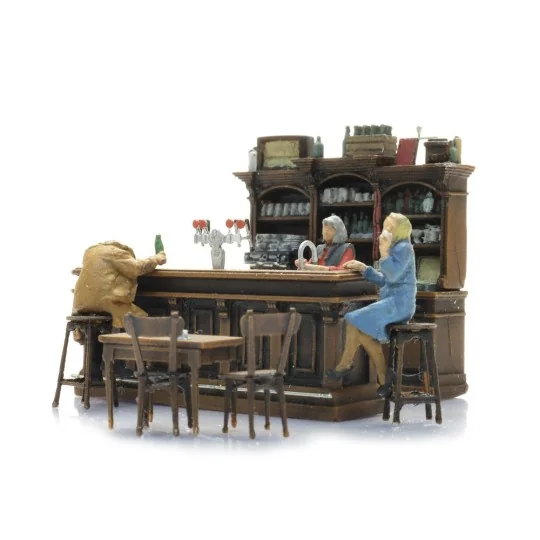 ARTI_387.692-Intérieur de café Artitec 387.692 - H0 1/87