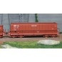 Lsm_32300-Ls Models 32300 Set de 2 wagons tombereaux, SNCB, DM / DMH rouge UIC, SACILOR