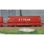Lsm_32301-LS Models 32301 Set of 2 open wagons, SNCB, DMH red UIC, SITRAM