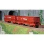 Ls Models 32301 Set de 2 wagons tombereaux, SNCB, DMH rouge UIC, SITRAM Ls models Lsm_32301 - 4 Lsm_32301-Ls Models 32301 Set de 2 wagons tombereaux, SNCB, DMH rouge UIC, SITRAM