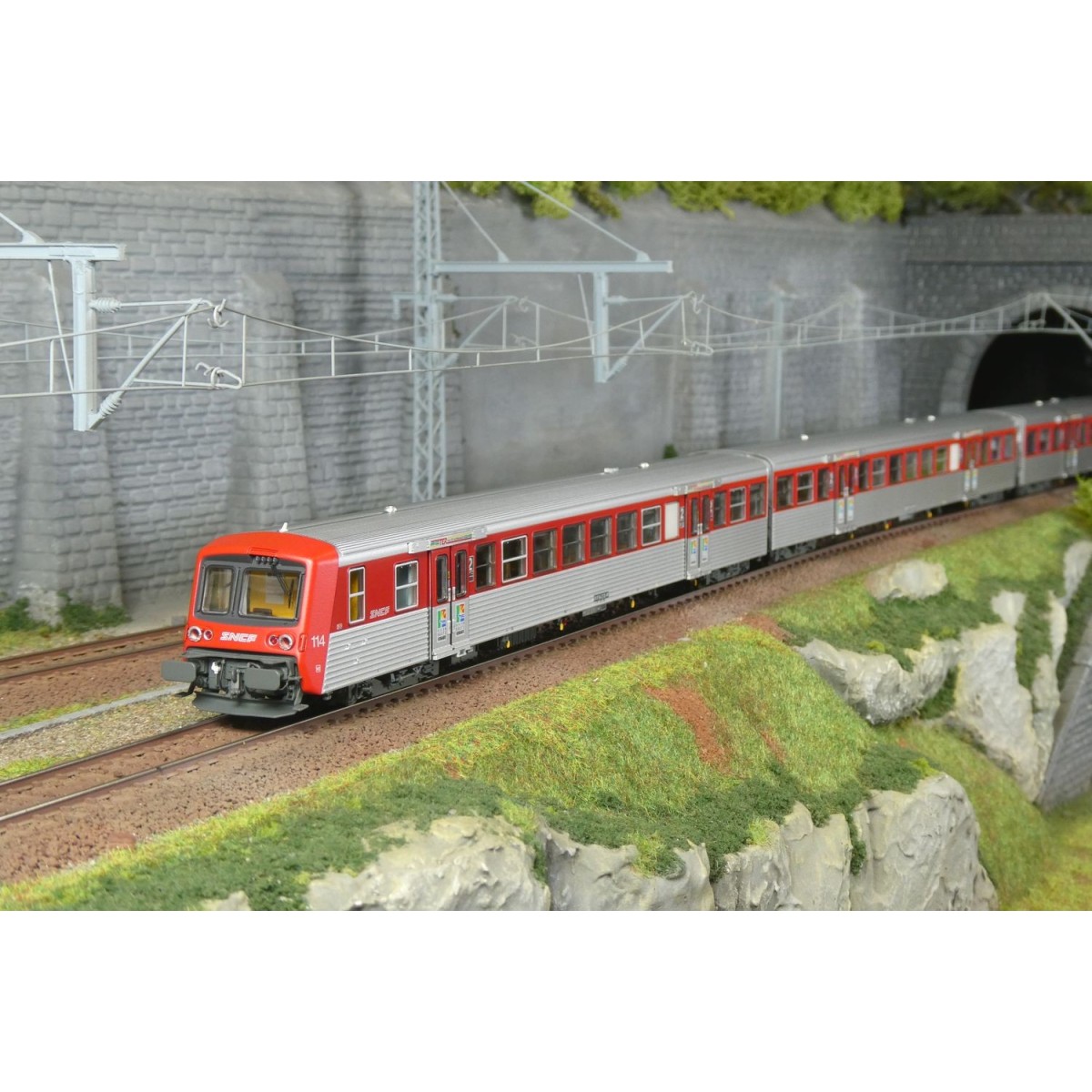 EPM 41.09.16 SNCF Regional Reversible Trainset, RRR Haute Normandie... EPM 41.09.16 SNCF Regional Reversible Trainset, RRR Haute Normandie...