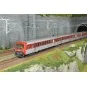 EPM_E_41.09.16-EPM 41.09.16 Rame Réversible Régional SNCF, RRR Région Haute Normandie, rouge / inox, n° 114