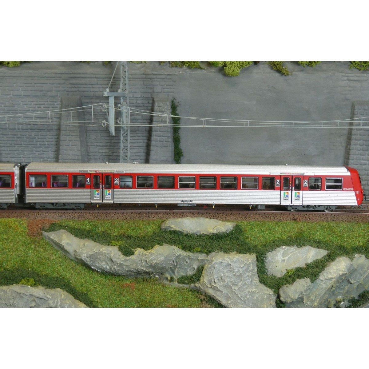 EPM 41.09.16 SNCF Regional Reversible Trainset, RRR Haute Normandie... EPM 41.09.16 SNCF Regional Reversible Trainset, RRR Haute Normandie...