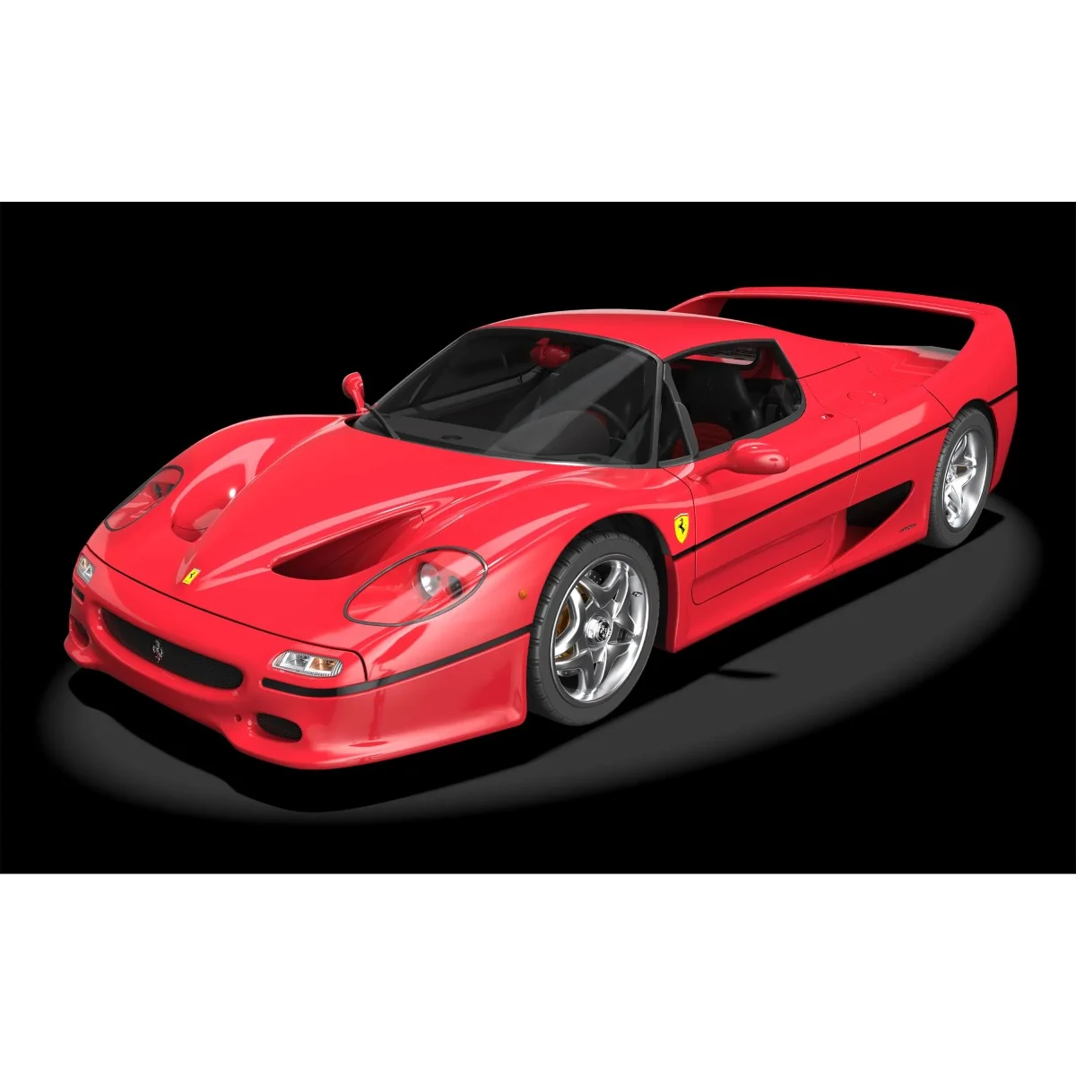Maquette Ferrari F50 Rosso Corsa 1/8 Pocher HK62