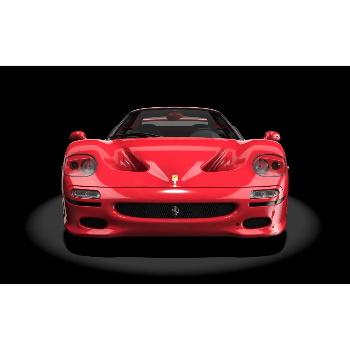 Maquette Ferrari F50 Rosso Corsa 1/8 Pocher HK62
