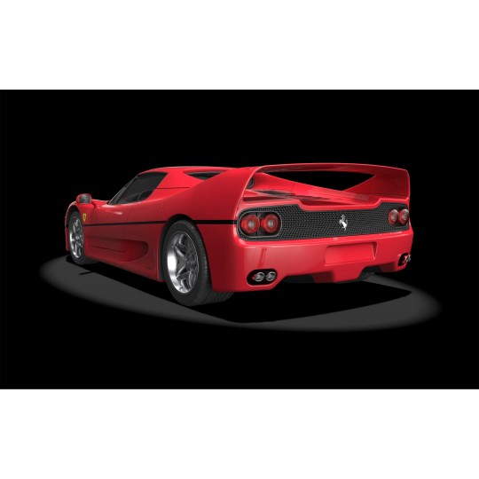 Ferrari F50 Rosso Corsa 1/8 Pocher HK62 Model Kit HK62-Ferrari F50 Rosso Corsa 1/8 Pocher HK62 Model Kit