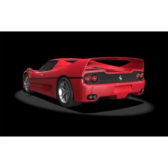HK62-Ferrari F50 Rosso Corsa 1/8 Pocher HK62 Model Kit