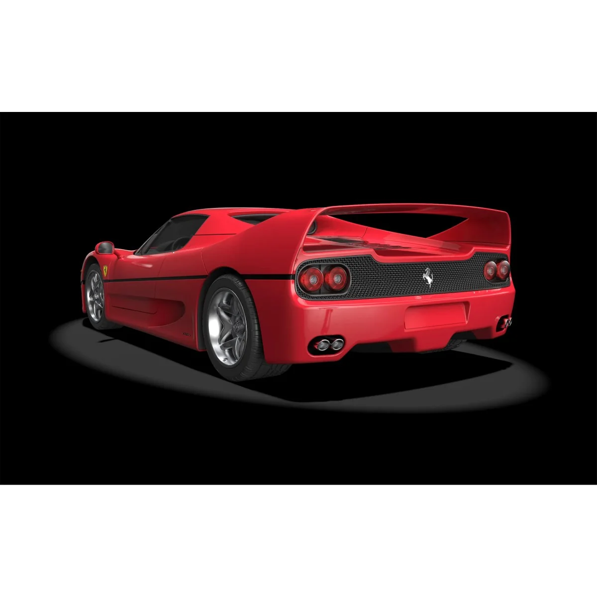 Ferrari F50 Rosso Corsa 1/8 Pocher HK62 Model Kit