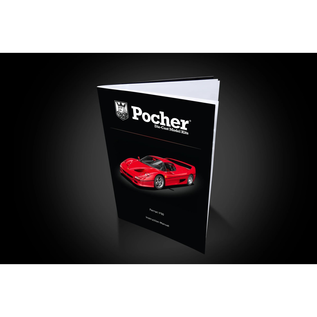 Ferrari F50 Rosso Corsa 1/8 Pocher HK62 Model Kit Ferrari F50 Rosso Corsa 1/8 Pocher HK62 Model Kit