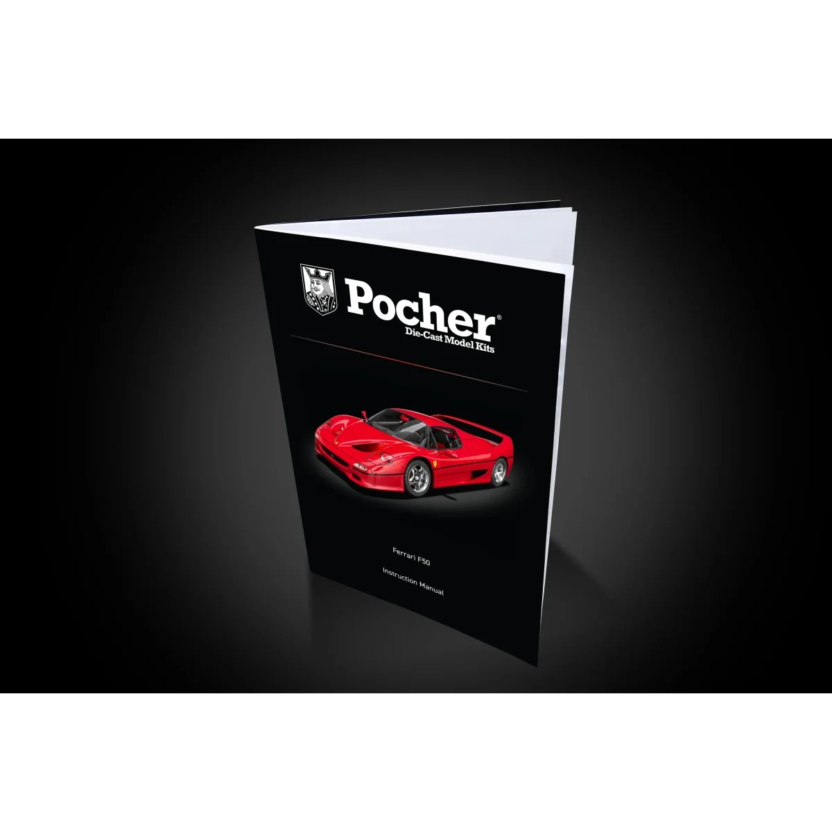 Maquette Ferrari F50 Rosso Corsa 1/8 Pocher HK62