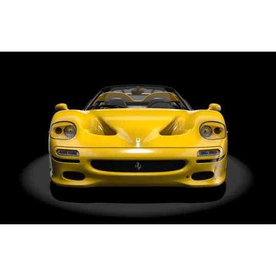 HK63-Ferrari F50 Giallo Modena 1/8 Pocher HK63 Model Kit