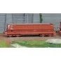 LS Models 32303 Set of 2 open wagons, SNCB, DM/DMH red UIC, SACILOR Lsm_32303-LS Models 32303 Set of 2 open wagons, SNCB, DM/DMH red UIC, SACILOR