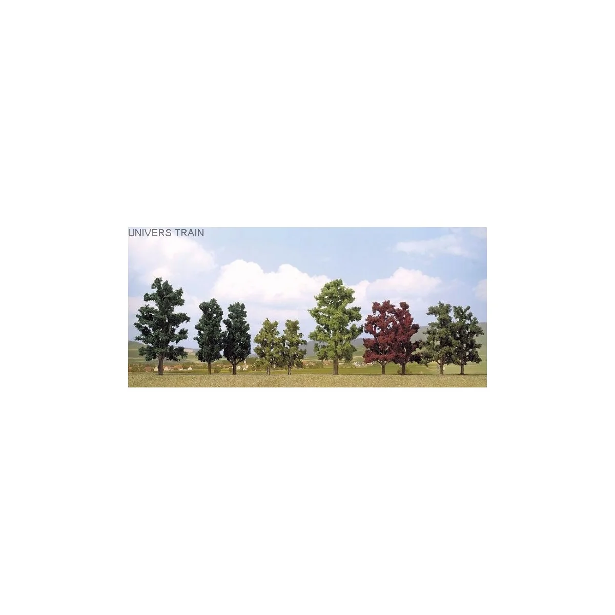 Busch 6956 Arbres bouleau x 2 Busch Busch_6956 - 1