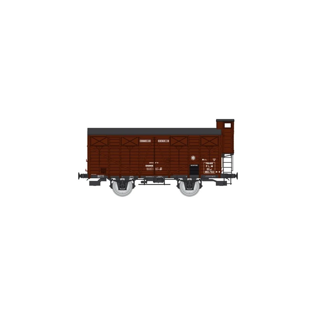 Ree models WB686 OCEM 19 covered wagon, solid wheels, closed doors ... Ree models WB686 OCEM 19 covered wagon, solid wheels, closed doors ...