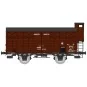 Ree models WB686 OCEM 19 covered wagon, solid wheels, closed doors ... WB-686-Ree models WB686 OCEM 19 covered wagon, solid wheels, closed doors and guard's cabin, PLM