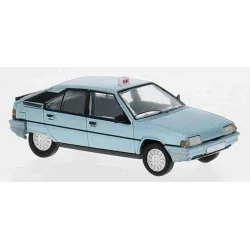 Citroën BX taxi, phase 1, silver-blue varnished - SAI 6495 - 1/87