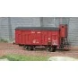 Ree models WB686 OCEM 19 covered wagon, solid wheels, closed doors ... WB-686-Ree models WB686 OCEM 19 covered wagon, solid wheels, closed doors and guard's cabin, PLM