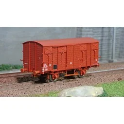 Ree models WB693 OCEM 19 covered wagon, solid wheels, closed doors,...