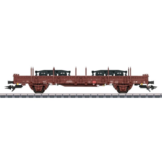 Ks 446 stake wagon, DB AG - Märklin 46409 - H0 1/87 Marklin_46409-Marklin 4473 Low-sided wagon with bogies, Type Rlmms, DB - Marklin_46409