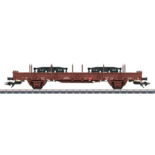 Ks 446 stake wagon, DB AG - Märklin 46409 - H0 1/87 Marklin_46409-Ks 446 stake wagon, DB AG - Märklin 46409 - H0 1/87