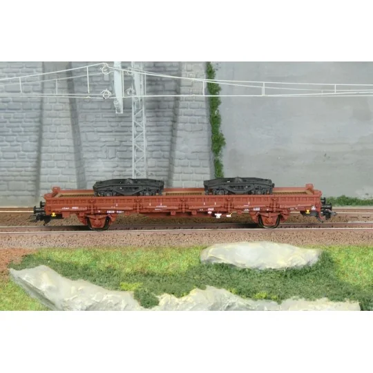 Ks 446 stake wagon, DB AG - Märklin 46409 - H0 1/87 Marklin_46409-Ks 446 stake wagon, DB AG - Märklin 46409 - H0 1/87